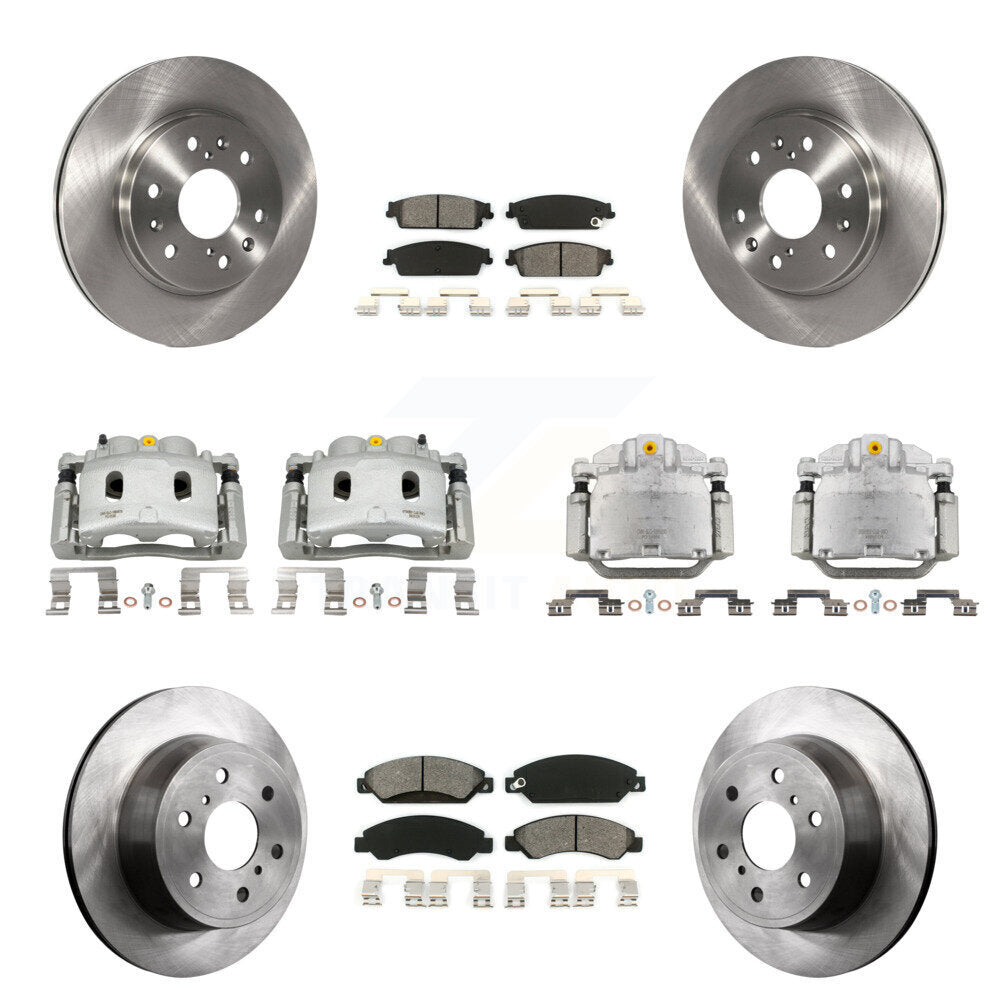 Transit Auto KC8-101218S Disc Brake Kit for 2007 Cadillac Escalade, Cadillac Escalade ESV, Cadillac Escalade EXT & more - Front and Rear product image