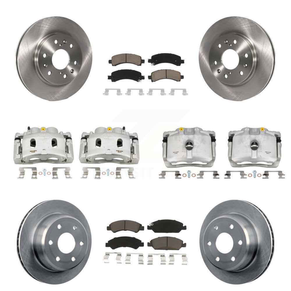 CMX KC8-101219C Disc Brake Kit for 2009-2014 Chevrolet Express 1500, GMC Savana 1500 - Front and Rear product image