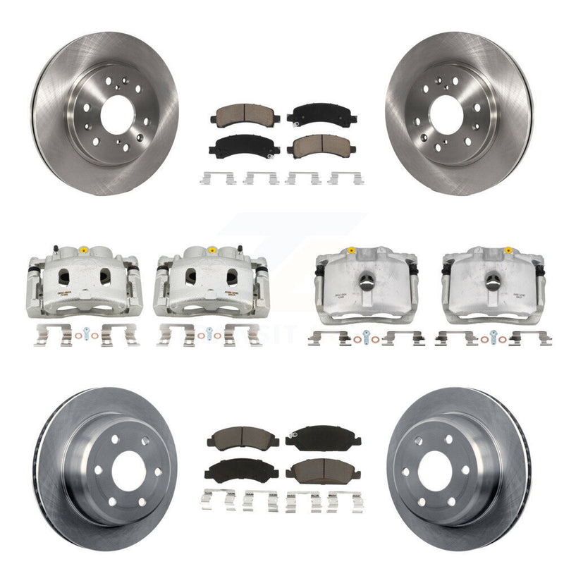 CMX KC8-101219C Disc Brake Kit for 2009-2014 Chevrolet Express 1500, GMC Savana 1500 - Front and Rear product image