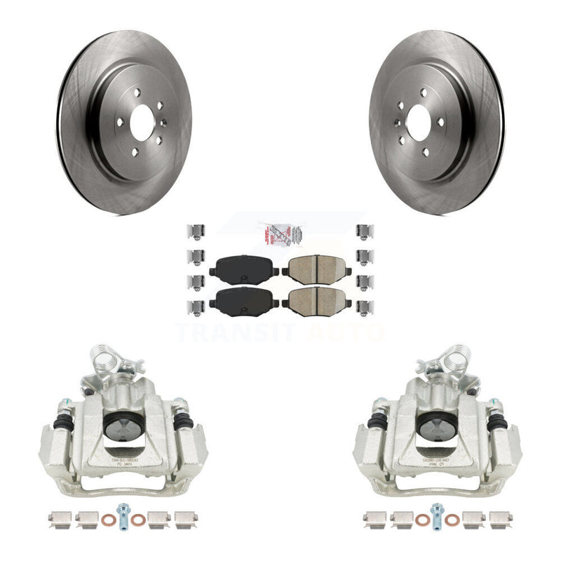 Transit Auto KC8-101219N Disc Brake Kit for 2012-2016 Lincoln MKS, Ford Flex - Rear product image