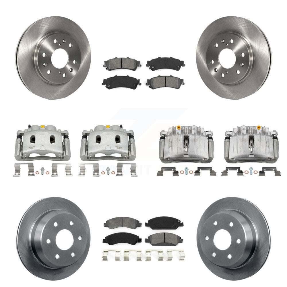 Transit Auto KC8-101219S Disc Brake Kit for 2007 Chevrolet Silverado 1500 Classic - Front and Rear product image