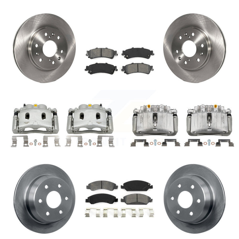Transit Auto KC8-101219S Disc Brake Kit for 2007 Chevrolet Silverado 1500 Classic - Front and Rear product image