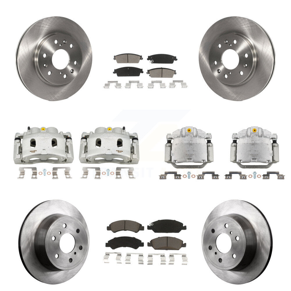 CMX KC8-101220C Disc Brake Kit for 2008-2014 Chevrolet Silverado 1500, Cadillac Escalade, Cadillac Escalade ESV & more - Front and Rear product image