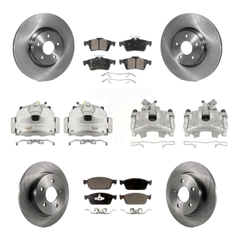 Transit Auto KC8-101220P Disc Brake Kit for 2013-2018 Ford Focus - Front and Rear product image