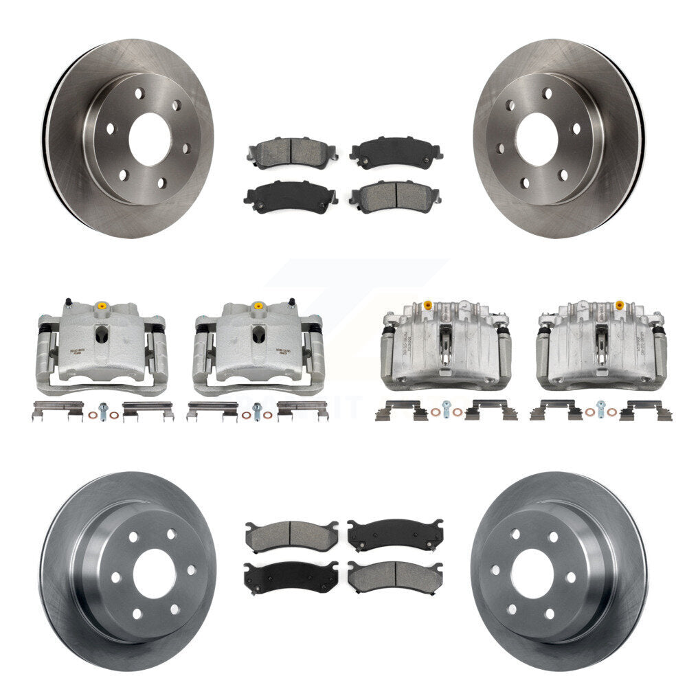 Transit Auto KC8-101220S Disc Brake Kit for 2007 Chevrolet Silverado 1500 Classic, GMC Sierra 1500 Classic - Front and Rear product image