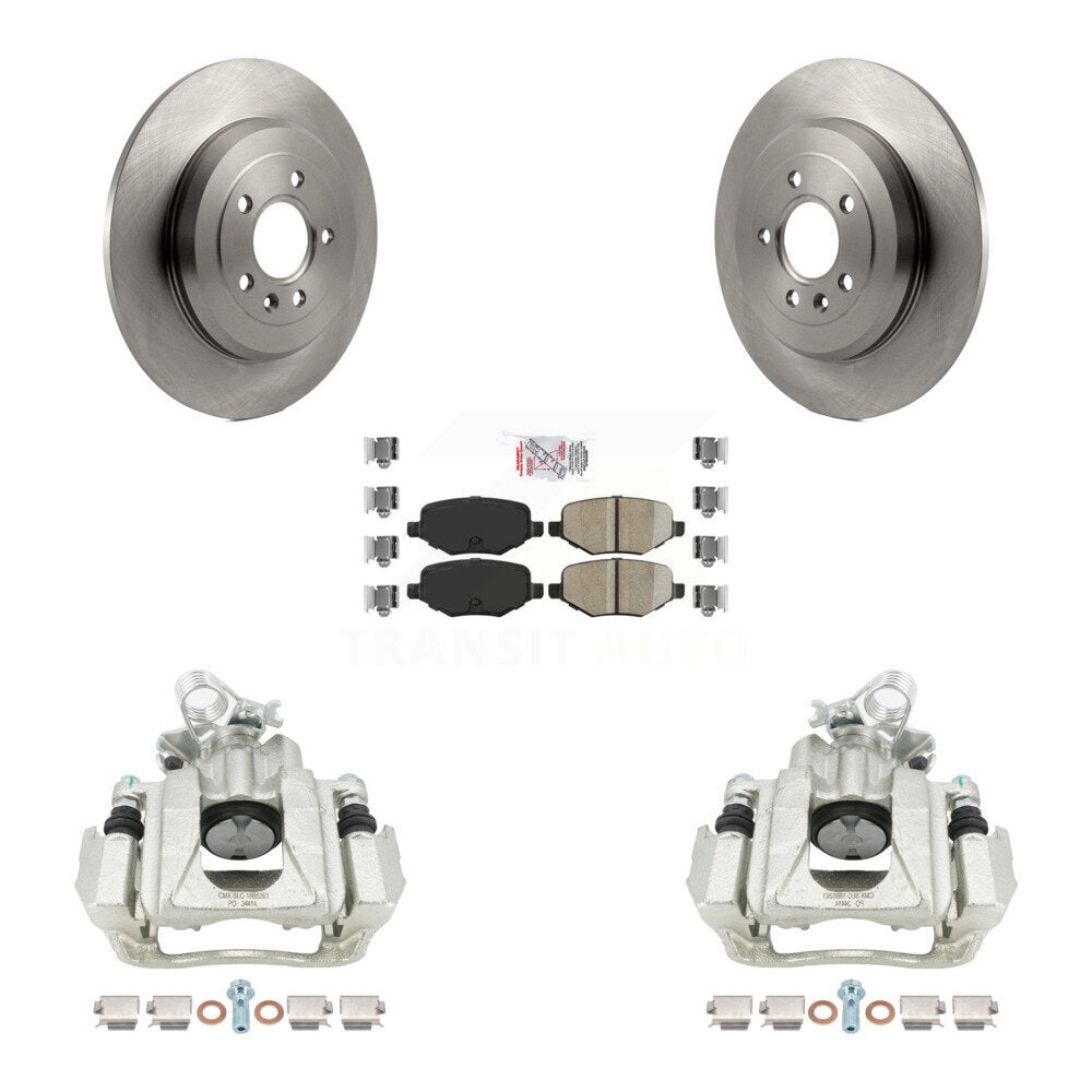 Transit Auto KC8-101221N Disc Brake Kit for 2010-2019 Ford Explorer, Ford Taurus, Ford Flex & more - Rear product image