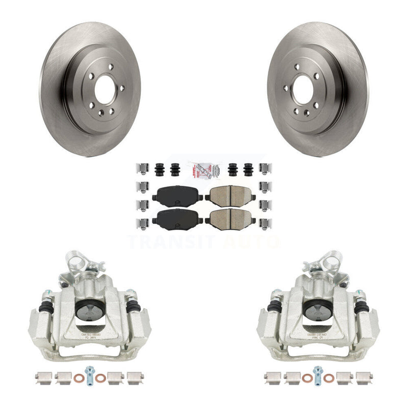 Transit Auto KC8-101222N Disc Brake Kit for 2010-2019 Ford Explorer, Ford Taurus, Ford Flex & more - Rear product image