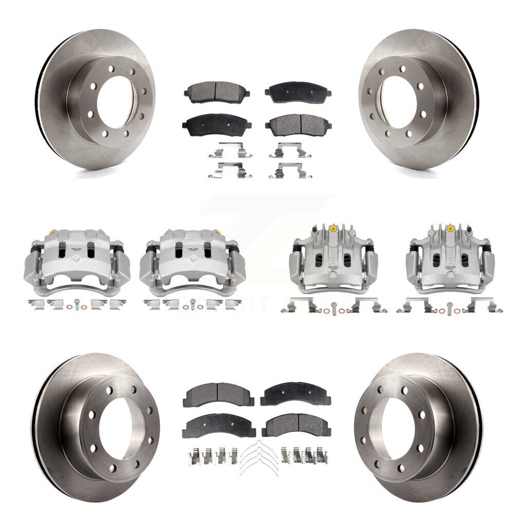 Transit Auto KC8-101222P Disc Brake Kit for 2001-2004 Ford F-250 Super Duty - Front and Rear product image