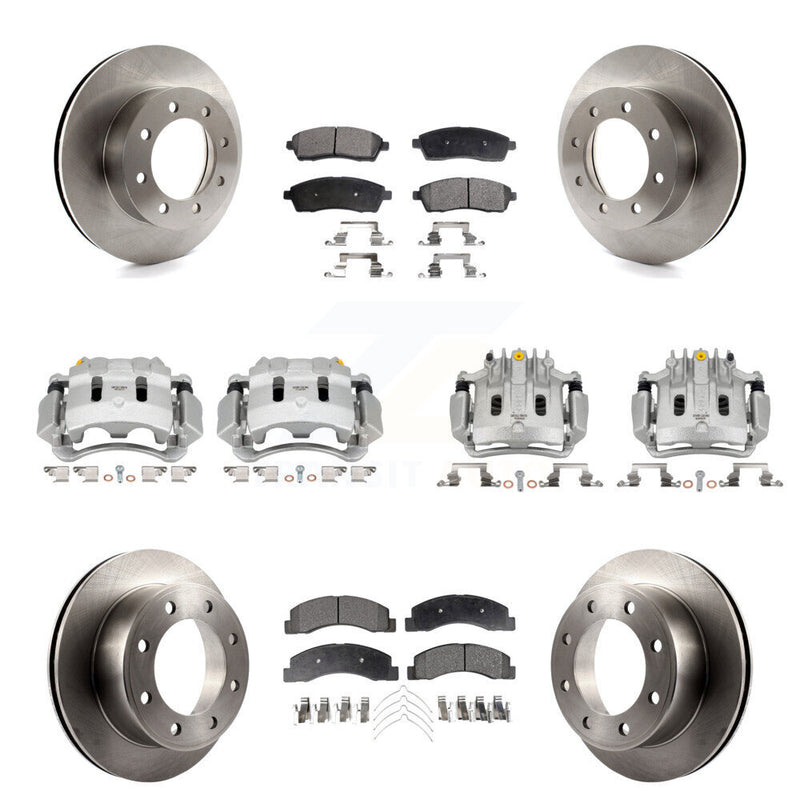 Transit Auto KC8-101222P Disc Brake Kit for 2001-2004 Ford F-250 Super Duty - Front and Rear product image
