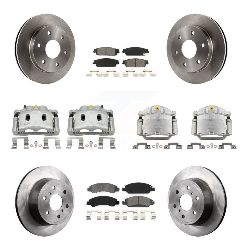 Transit Auto KC8-101223S Disc Brake Kit for 2007 GMC Sierra 1500 - Front and Rear product image