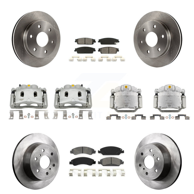 Transit Auto KC8-101223S Disc Brake Kit for 2007 GMC Sierra 1500 - Front and Rear product image