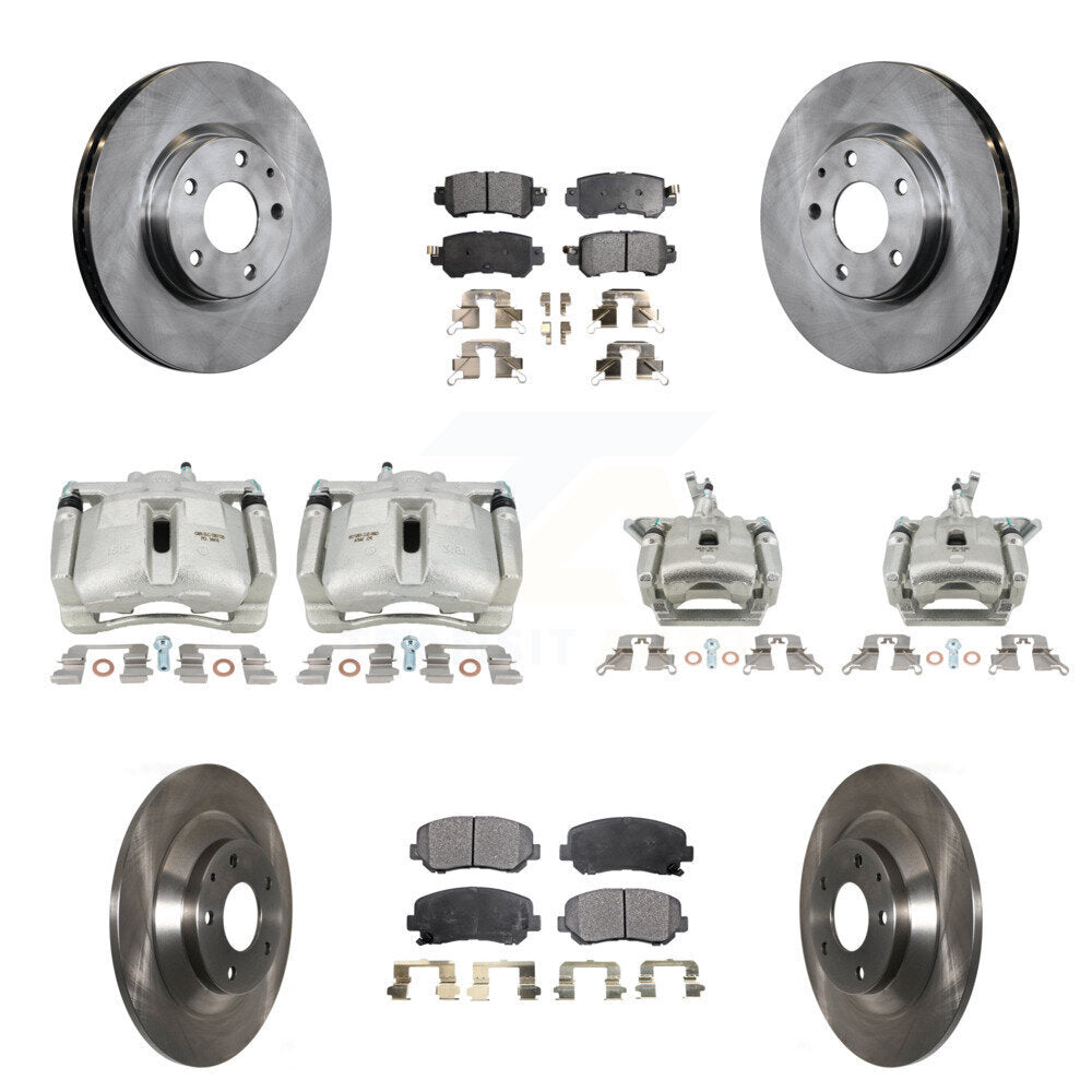 Transit Auto KC8-101223T Disc Brake Kit for 2013-2015 Mazda CX-5 - Front and Rear product image