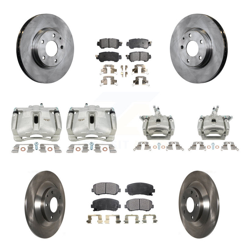 Transit Auto KC8-101223T Disc Brake Kit for 2013-2015 Mazda CX-5 - Front and Rear product image