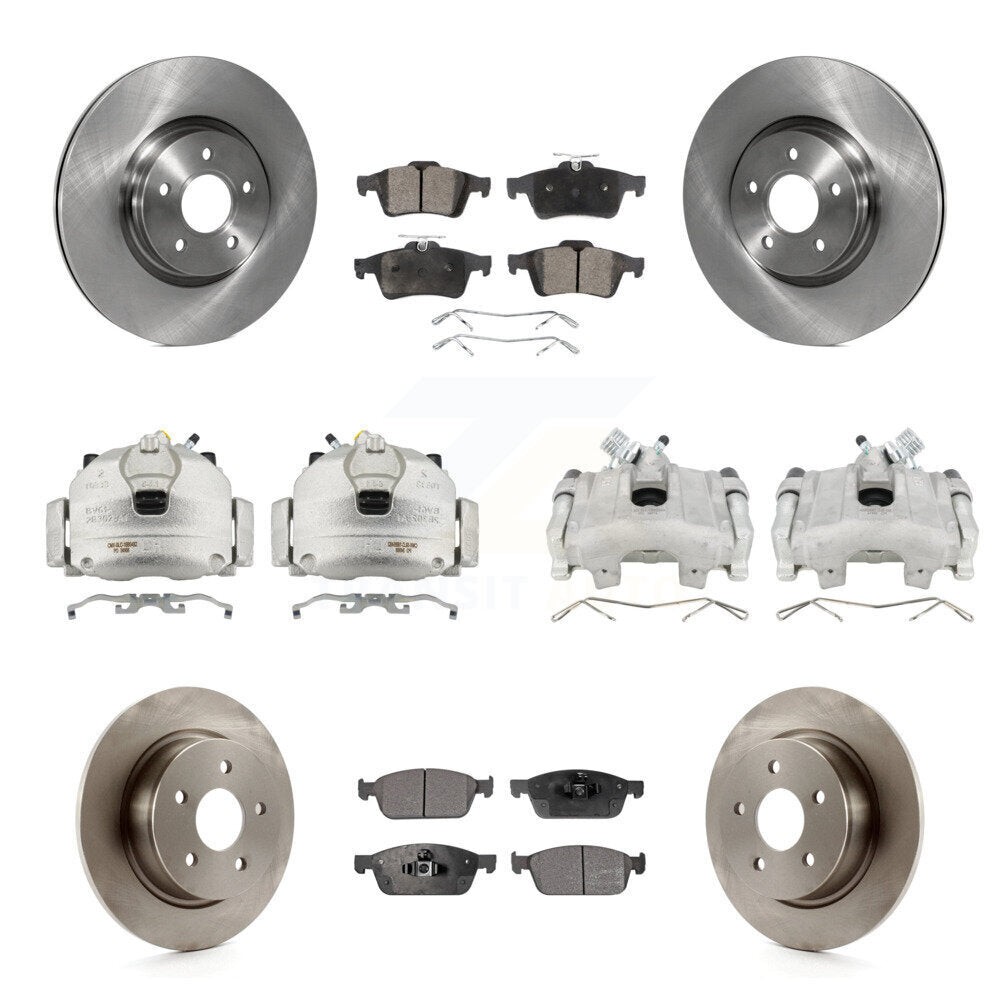 Transit Auto KC8-101224P Disc Brake Kit for 2013-2016 Ford Escape - Front and Rear product image
