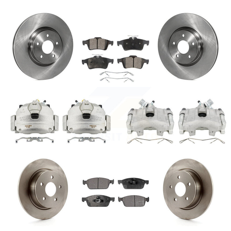 Transit Auto KC8-101224P Disc Brake Kit for 2013-2016 Ford Escape - Front and Rear product image