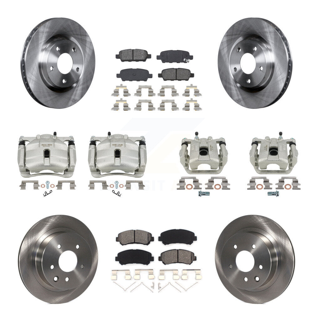 Transit Auto KC8-101224S Disc Brake Kit for 2008-2015 Nissan Rogue Select, Nissan Rogue - Front and Rear product image