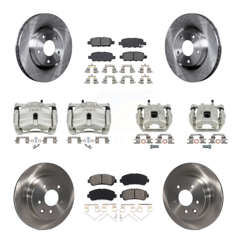 Transit Auto KC8-101224S Disc Brake Kit for 2008-2015 Nissan Rogue Select, Nissan Rogue - Front and Rear product image