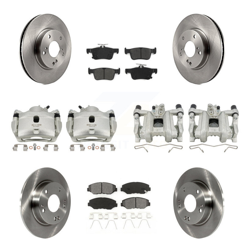 Transit Auto KC8-101225S Disc Brake Kit for 2016-2021 Honda Civic - Front and Rear product image