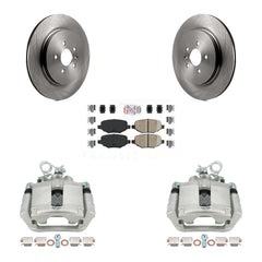 Transit Auto KC8-101226N Disc Brake Kit for 2013-2019 Ford Taurus, Ford Explorer, Lincoln MKS & more - Rear product image