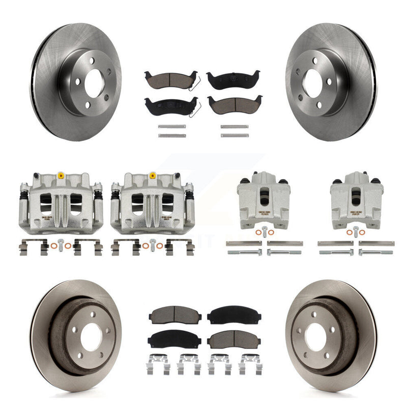 CMX KC8-101231C Disc Brake Kit for 2010-2011 Ford Ranger - Front and Rear product image