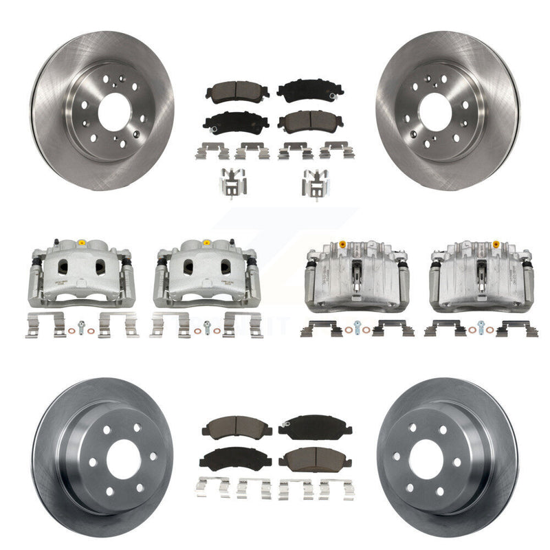 CMX KC8-101233C Disc Brake Kit for 2007 Chevrolet Silverado 1500 Classic - Front and Rear product image