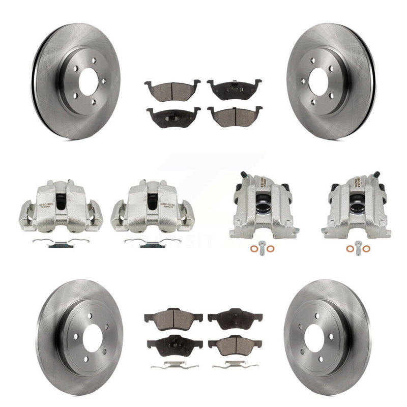 Transit Auto KC8-101233P Disc Brake Kit for 2011 Mercury Mariner - Front and Rear product image