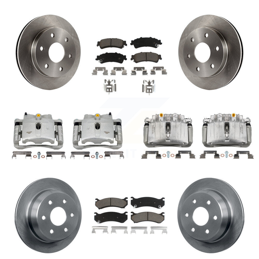 CMX KC8-101234C Disc Brake Kit for 2007 Chevrolet Silverado 1500 Classic, GMC Sierra 1500 Classic - Front and Rear product image
