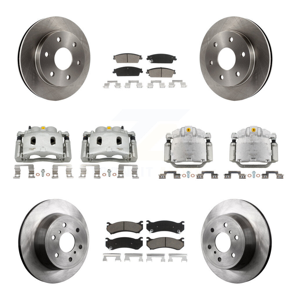 CMX KC8-101236C Disc Brake Kit for 2007 Chevrolet Silverado 1500 - Front and Rear product image