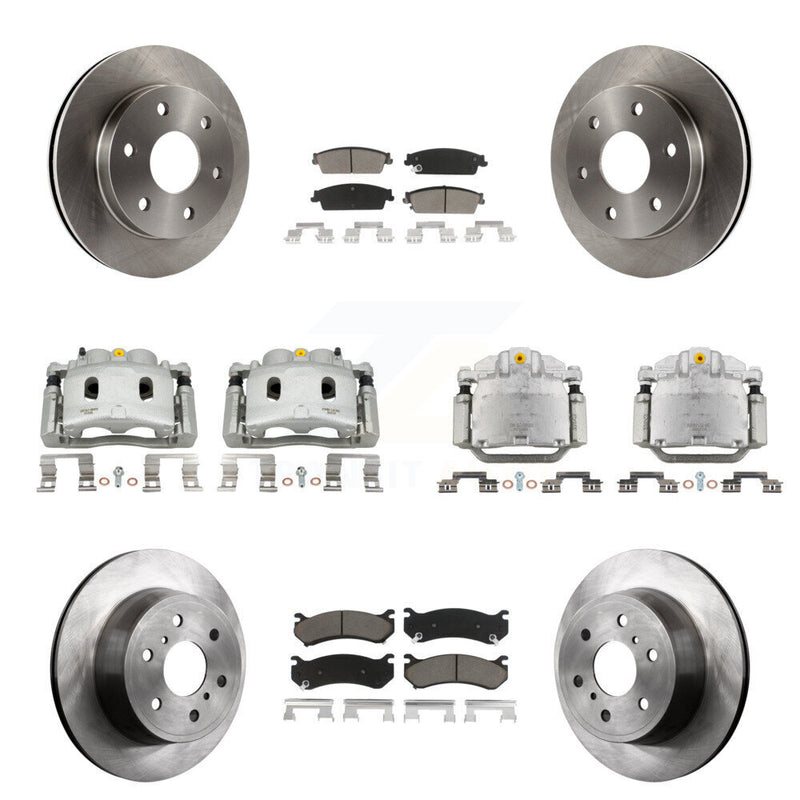 CMX KC8-101236C Disc Brake Kit for 2007 Chevrolet Silverado 1500 - Front and Rear product image