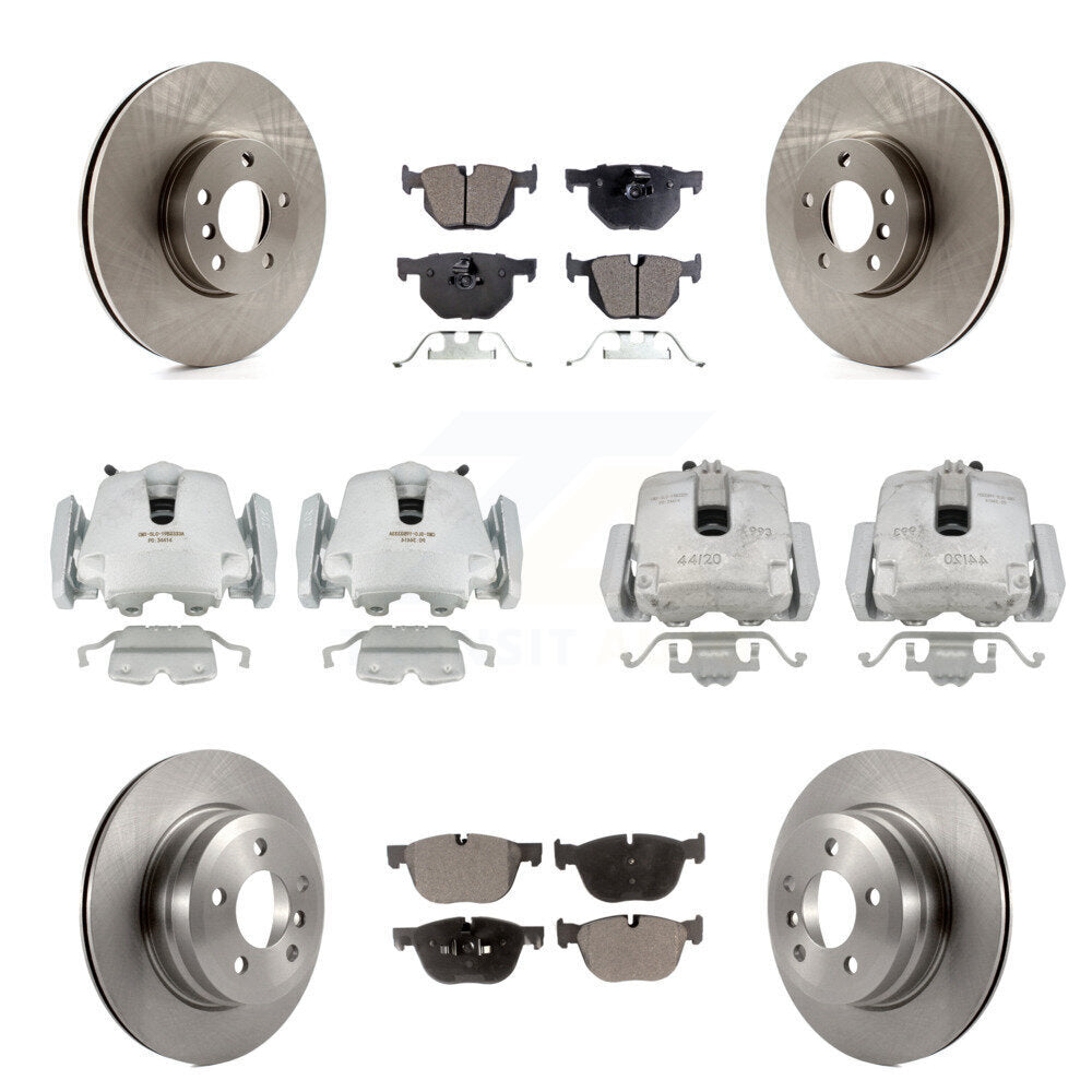 Transit Auto KC8-101236T Disc Brake Kit for 2007-2014 BMW X5, BMW X6 - Front and Rear product image