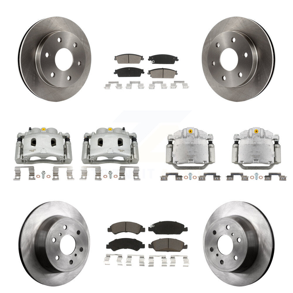 CMX KC8-101237C Disc Brake Kit for 2007 GMC Sierra 1500 - Front and Rear product image