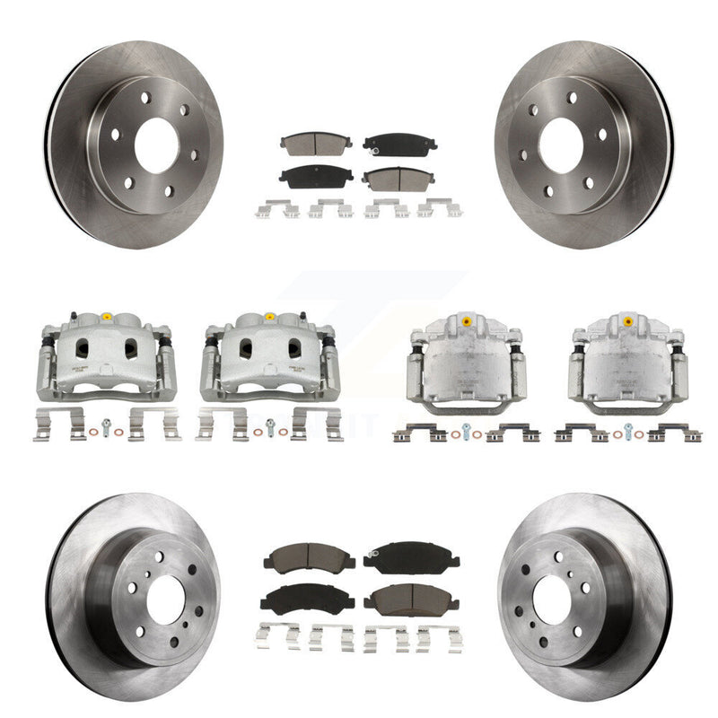 CMX KC8-101237C Disc Brake Kit for 2007 GMC Sierra 1500 - Front and Rear product image