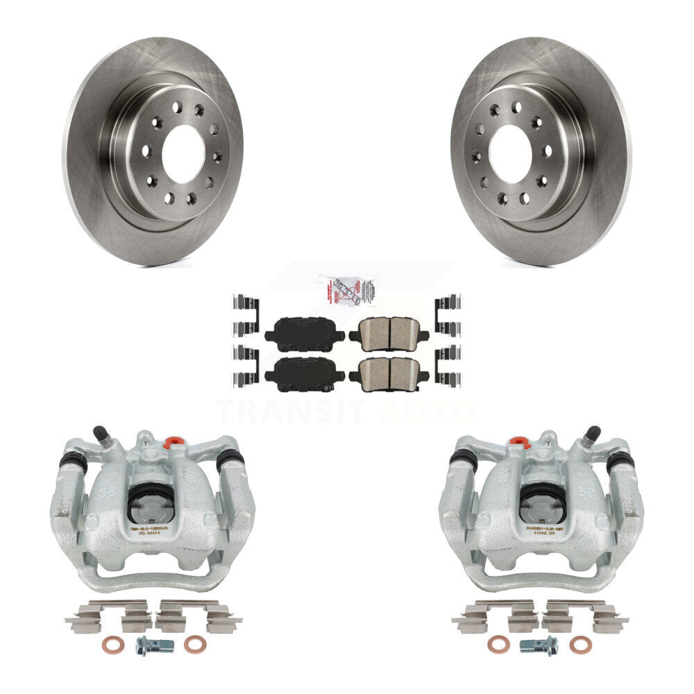 Transit Auto KC8-101237N Disc Brake Kit for 2018-2020 Buick Regal Sportback, Buick Regal TourX - Rear product image