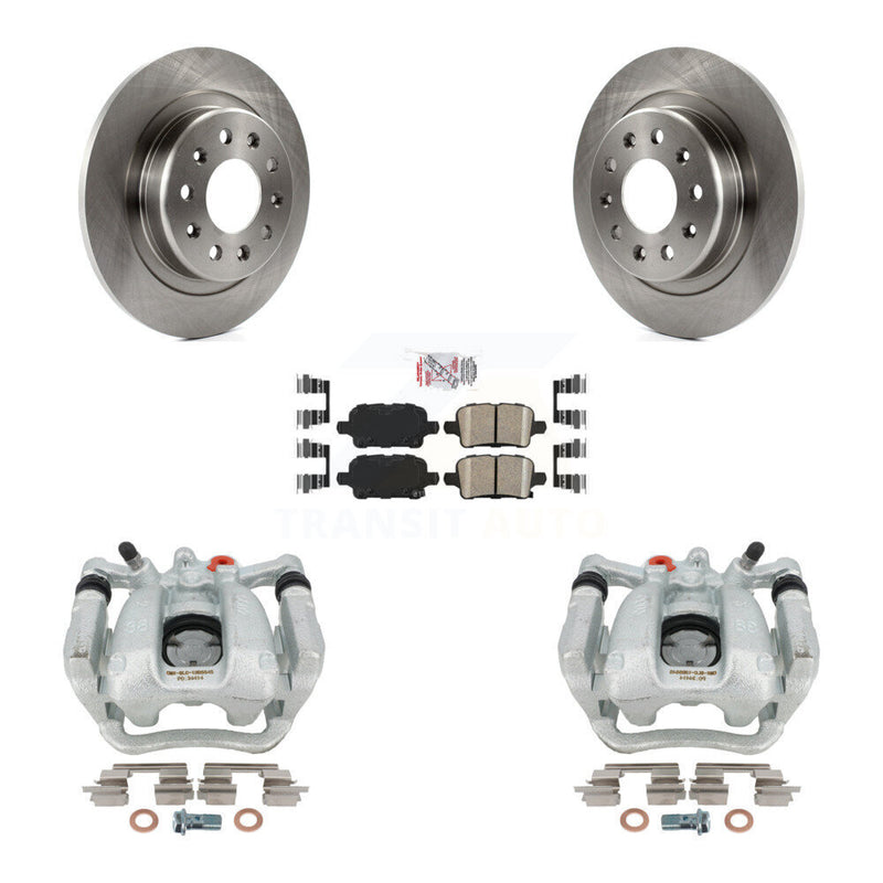 Transit Auto KC8-101237N Disc Brake Kit for 2018-2020 Buick Regal Sportback, Buick Regal TourX - Rear product image