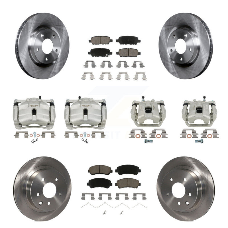 CMX KC8-101238C Disc Brake Kit for 2008-2015 Nissan Rogue Select, Nissan Rogue - Front and Rear product image