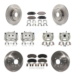 Transit Auto KC8-101238T Disc Brake Kit for 2014-2019 Nissan Rogue - Front and Rear product image