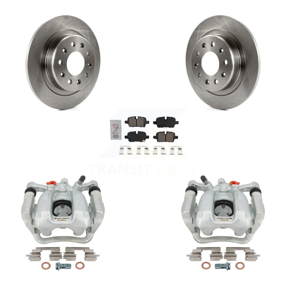 Transit Auto KC8-101239N Disc Brake Kit for 2020-2022 Chevrolet Equinox, GMC Terrain, Chevrolet Malibu - Rear product image