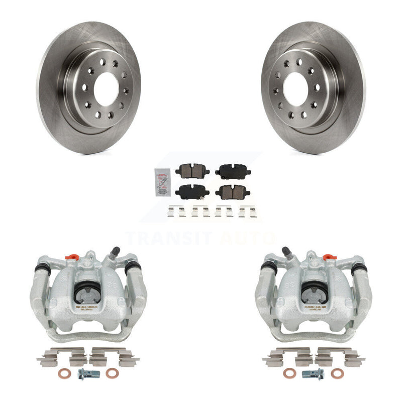 Transit Auto KC8-101239N Disc Brake Kit for 2020-2022 Chevrolet Equinox, GMC Terrain, Chevrolet Malibu - Rear product image