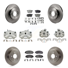 Transit Auto KC8-101239P Disc Brake Kit for 2002-2003 Honda Civic - Front and Rear product image