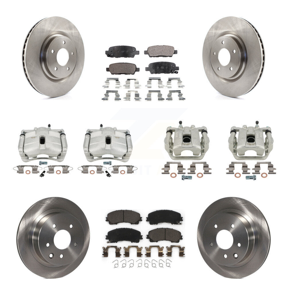 Transit Auto KC8-101239T Disc Brake Kit for 2014-2015 Nissan Rogue - Front and Rear product image