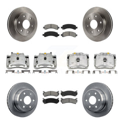 Transit Auto KC8-101240S Disc Brake Kit for 2002-2008 Cadillac Escalade, Chevrolet Avalanche 1500, Chevrolet Express 1500 & more - Front and Rear product image