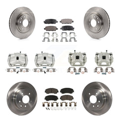Transit Auto KC8-101240T Disc Brake Kit for 2014-2022 Nissan Rogue, Nissan Rogue Sport - Front and Rear product image