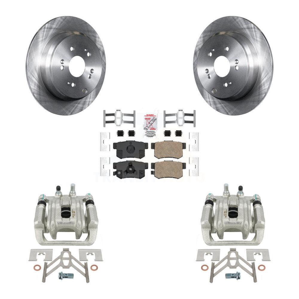 Transit Auto KC8-101241N Disc Brake Kit for 2007-2012 Acura RDX, Honda CR-V - Rear product image