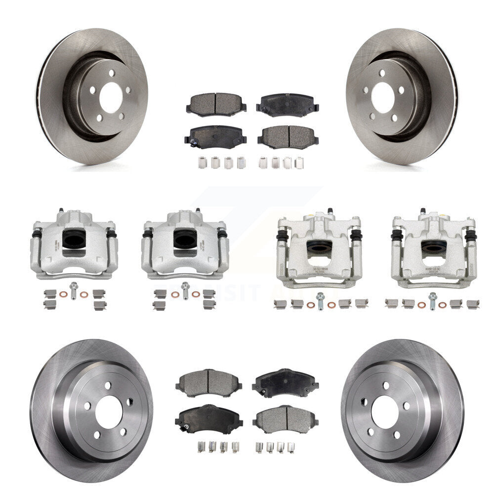 Transit Auto KC8-101241P Disc Brake Kit for 2008 Dodge Nitro - Front and Rear product image