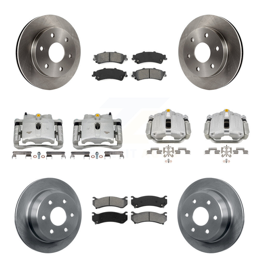 Transit Auto KC8-101241S Disc Brake Kit for 1999-2005 Chevrolet Astro, GMC Safari, Chevrolet Silverado 1500 & more - Front and Rear product image