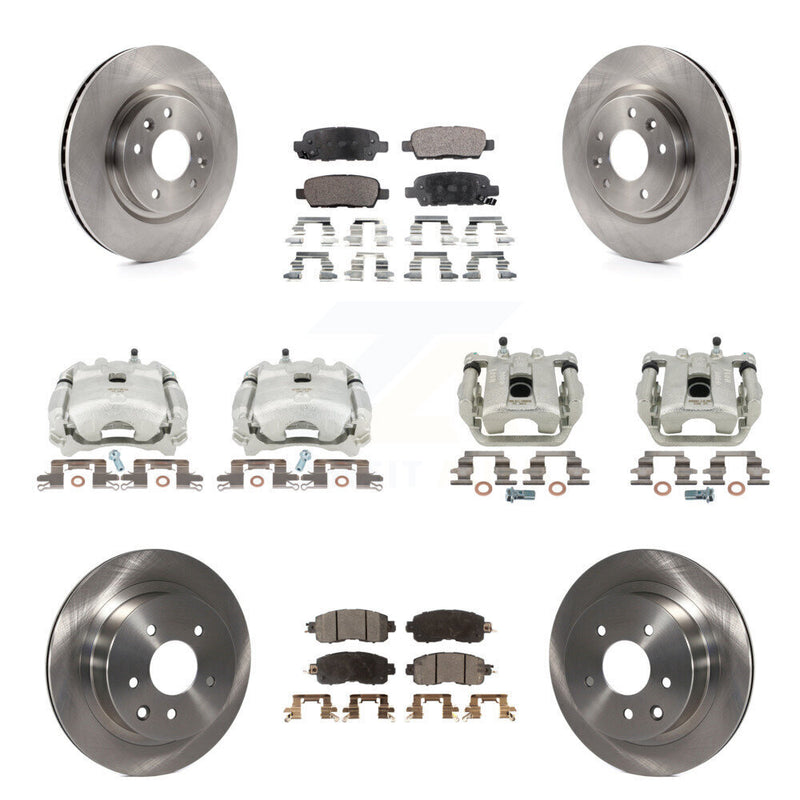 Transit Auto KC8-101241T Disc Brake Kit for 2015-2017 Nissan LEAF - Front and Rear product image