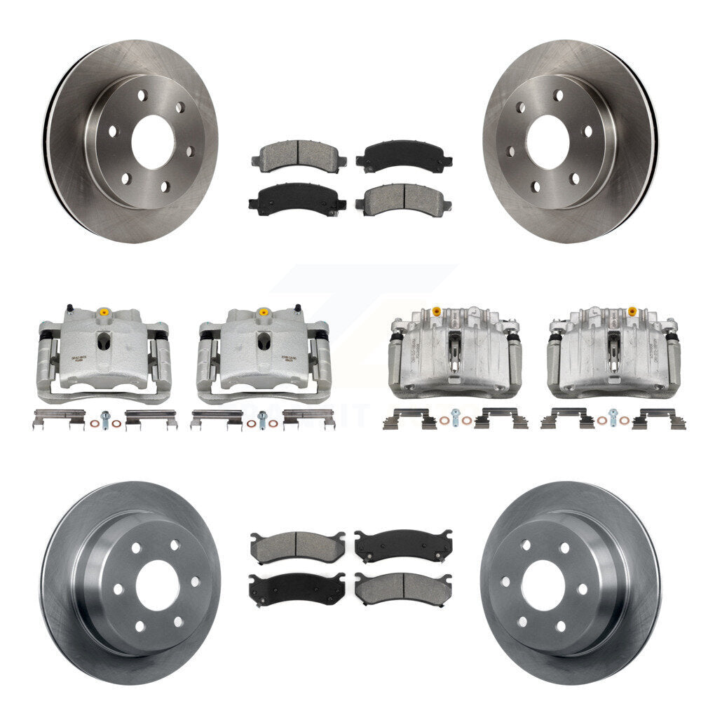 Transit Auto KC8-101242S Disc Brake Kit for 2002 Chevrolet Avalanche 1500 - Front and Rear product image