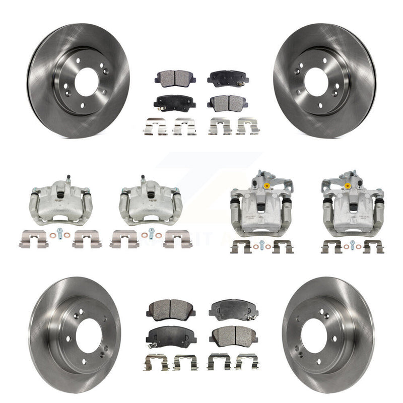 Transit Auto KC8-101243P Disc Brake Kit for 2013-2016 Hyundai Elantra GT, Kia Forte, Kia Forte5 & more - Front and Rear product image