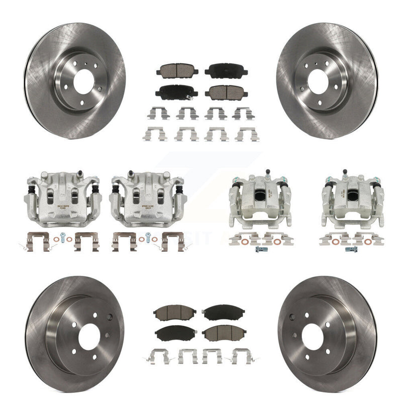 CMX KC8-101244C Disc Brake Kit for 2011-2017 INFINITI QX70, Nissan Murano - Front and Rear product image