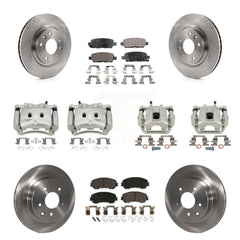 Transit Auto KC8-101244T Disc Brake Kit for 2017 Nissan Rogue - Front and Rear product image